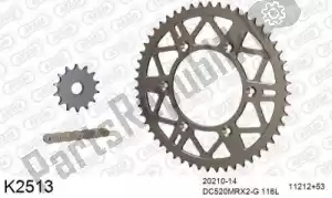 DC 39K2513 chain kit chain kit, aluminum - Bottom side