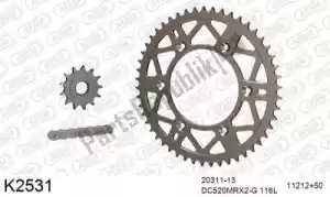 DC 39K2531 chain kit chain kit, aluminum - Bottom side