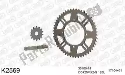 Here you can order the chain kit chain kit, aluminum from DC, with part number 39K2569: