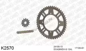 DC 39K2570 chain kit chain kit, aluminum - Bottom side