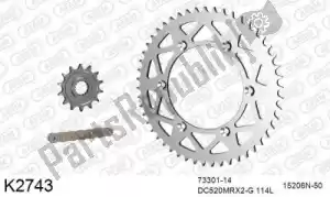 DC 39K2743 chain kit chain kit, aluminum - Bottom side