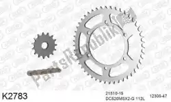 Here you can order the chain kit chain kit, steel from DC, with part number 39K2783: