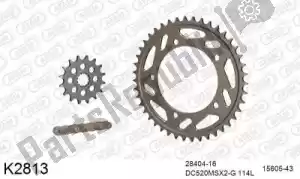DC 39K2813 chain kit chain kit, alu 520 conv - Bottom side