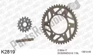 DC 39K2819 chain kit chain kit, alu 520 conv - Bottom side