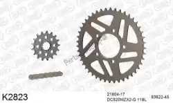 Here you can order the chain kit chain kit, alu 520 conv from DC, with part number 39K2823: