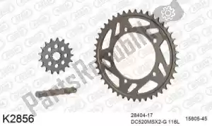 DC 39K2856 chain kit chain kit, alu 520 conv - Bottom side
