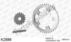 Here you can order the chain kit chain kit, steel from DC, with part number 39K2886: