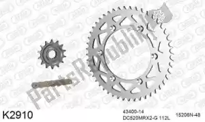 DC 39K2910 chain kit chain kit, aluminum - Bottom side