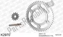 Here you can order the chain kit chain kit, steel from DC, with part number 39K2970:
