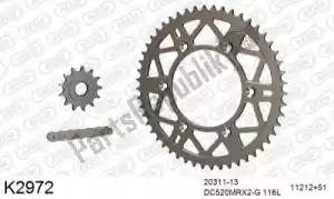 DC 39K2972 chain kit chain kit, aluminum - Bottom side