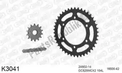 Here you can order the chain kit chain kit, steel from DC, with part number 39K3041: