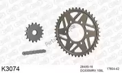 Here you can order the chain kit chain kit, aluminum from DC, with part number 39K3074: