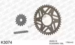 DC 39K3074 chain kit chain kit, aluminum - Bottom side