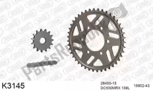 DC 39K3145 chain kit chain kit, aluminum - Bottom side