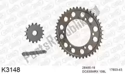 Here you can order the chain kit chain kit, aluminum from DC, with part number 39K3148: