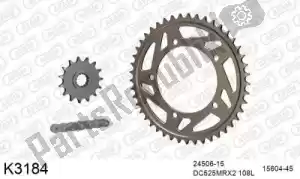 DC 39K3184 chain kit chain kit, aluminum - Bottom side