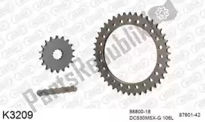 DC 39K3209 chain kit chain kit, aluminum - Bottom side