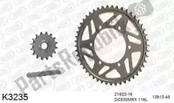 Here you can order the chain kit chain kit, alu 530 conv from DC, with part number 39K3235: