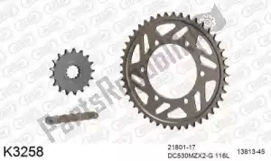 DC 39K3258 chain kit chain kit, aluminum - Bottom side