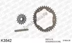 Here you can order the chain kit chain kit, alu 520 conv from DC, with part number 39K3542: