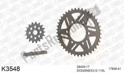 Here you can order the chain kit chain kit, alu 520 conv from DC, with part number 39K3548: