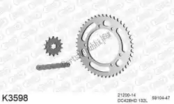Here you can order the chain kit chain kit, steel from DC, with part number 39K3598: