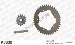 Here you can order the chain kit chain kit, alu 520 conv from DC, with part number 39K3630: