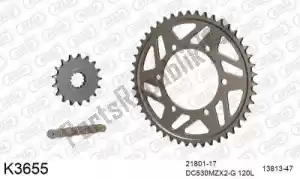 DC 39K3655 chain kit chain kit, aluminum - Bottom side