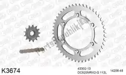 Here you can order the chain kit chain kit, steel from DC, with part number 39K3674: