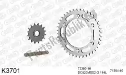 Here you can order the chain kit chain kit, steel from DC, with part number 39K3701: