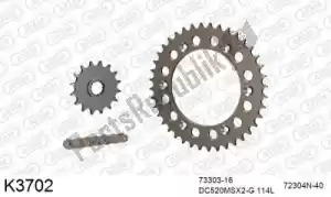 DC 39K3702 chain kit chain kit, aluminum - Bottom side