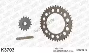 DC 39K3703 kit catena kit catena, alluminio - Lato superiore