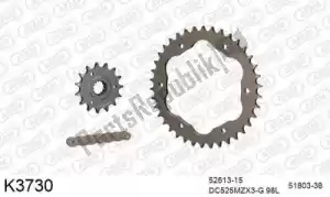 DC 39K3730 chain kit chain kit, aluminum - Bottom side