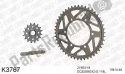 Here you can order the chain kit chain kit, alu 520 conv from DC, with part number 39K3767: