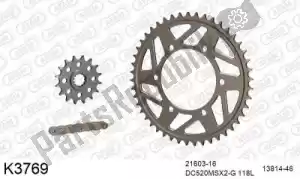 DC 39K3769 chain kit chain kit, alu 520 conv - Bottom side