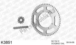 Here you can order the chain kit chain kit, steel from DC, with part number 39K3851: