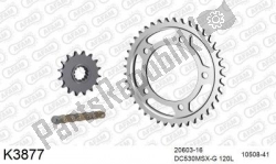 Here you can order the chain kit chain kit, steel from DC, with part number 39K3877: