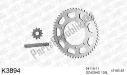 Here you can order the chain kit chain kit, steel from DC, with part number 39K3894: