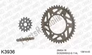 DC 39K3936 chain kit chain kit, alu 520 conv - Bottom side