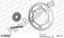 Here you can order the chain kit chain kit, steel from DC, with part number 39K3959: