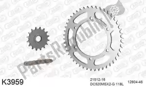 DC 39K3959 chain kit chain kit, steel - Bottom side