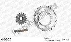 Here you can order the chain kit chain kit, steel from DC, with part number 39K4005: