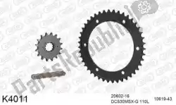 Here you can order the chain kit chain kit, steel from DC, with part number 39K4011: