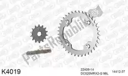 Here you can order the chain kit chain kit, steel from DC, with part number 39K4019: