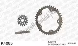 Here you can order the chain kit chain kit, aluminum from DC, with part number 39K4085: