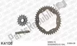 Here you can order the chain kit chain kit, alu 520 conv from DC, with part number 39K4108:
