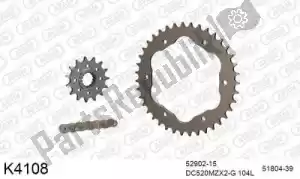 DC 39K4108 chain kit chain kit, alu 520 conv - Bottom side