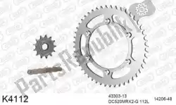 Here you can order the chain kit chain kit, steel from DC, with part number 39K4112: