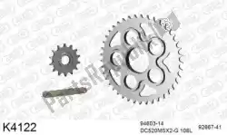 Here you can order the chain kit chain kit, steel from DC, with part number 39K4122: