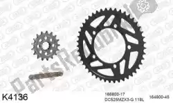 Here you can order the chain kit chain kit, steel from DC, with part number 39K4136:
